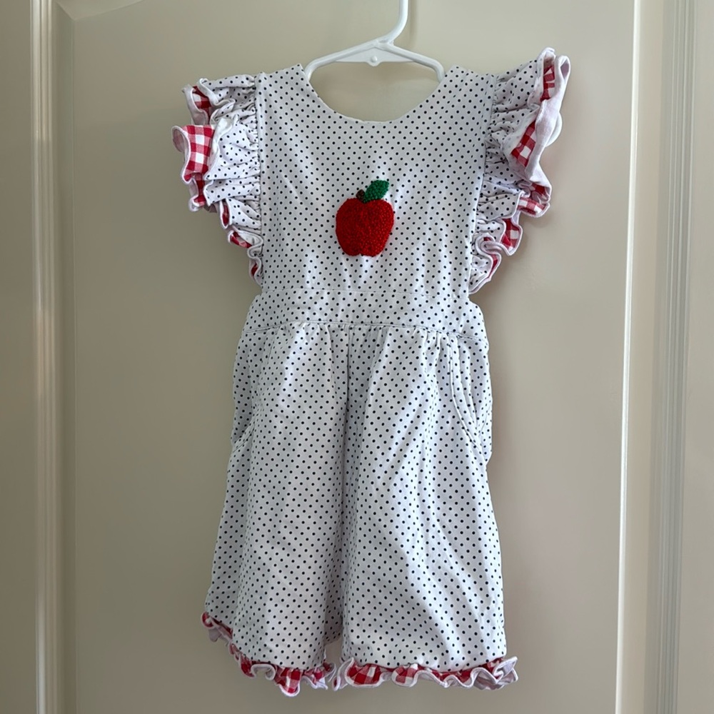 Emma Blake Smocks Apple Shortie- 3T